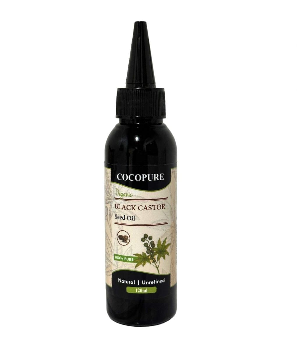 CocoPure Black Castor Oil 120ml, pure organic black castor oil for hair growth and skin Kenya