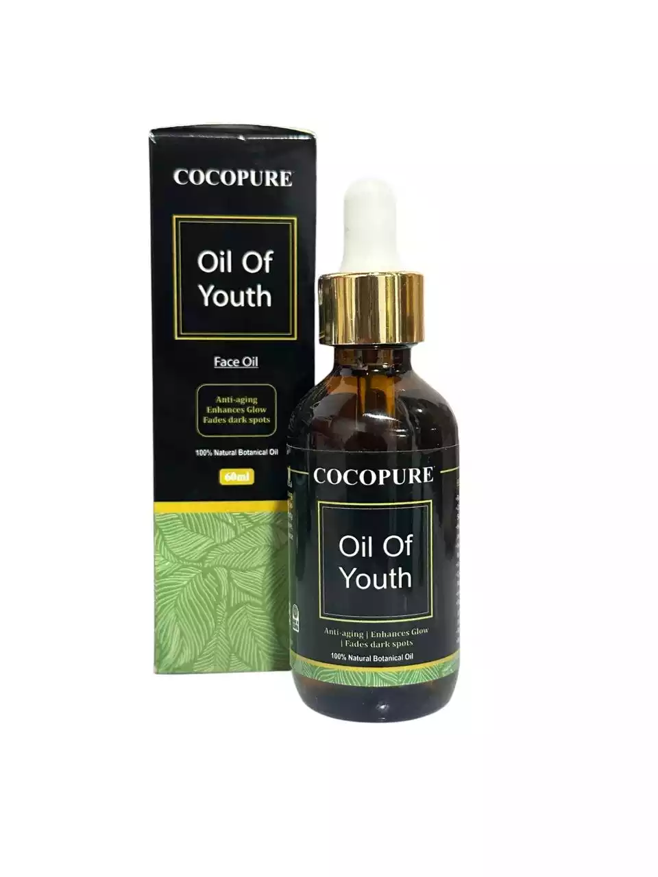 CocoPure Oil of Youth 60ml, natural anti-aging face oil with niacinamide and vitamin C Kenya